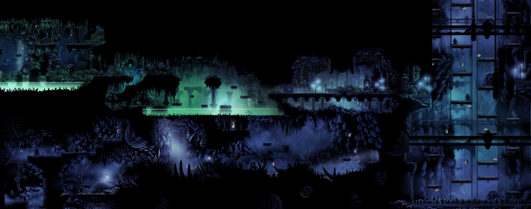transfusion Eastern Fakultet Connecting Greenpath to Crossroads – Hallownest.net – Interactive Hollow  Knight Map